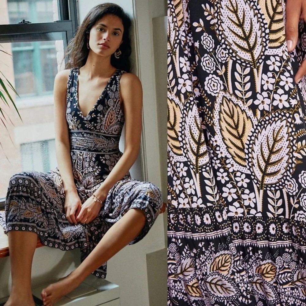 ANTHROPOLOGIE Maeve Giulietta Maxi Dress